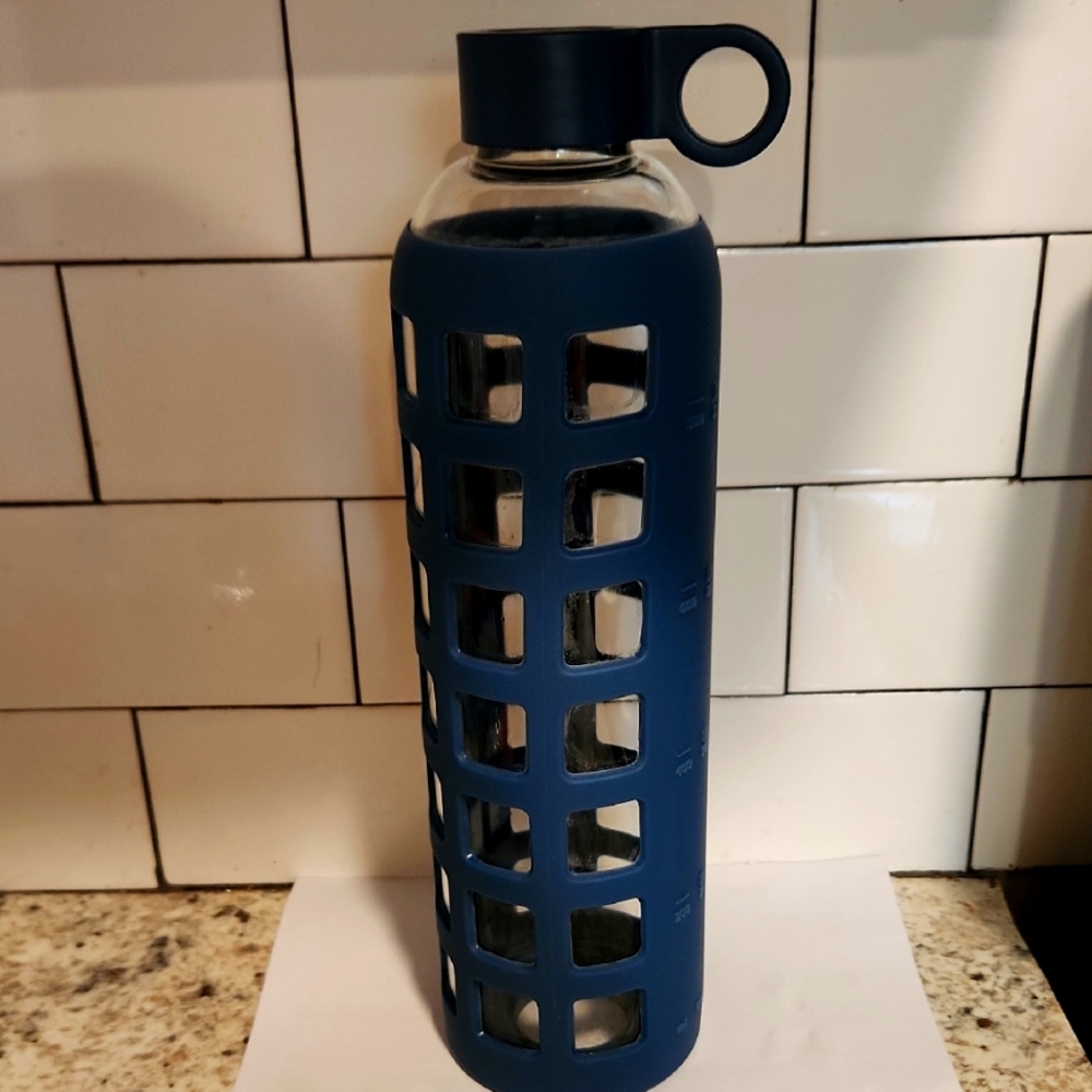 PurifYou 32oz Glass Water Bottle